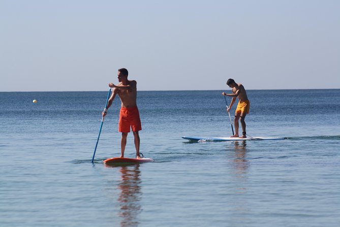 SUP - Stand Up Paddle Algarve Adventure - Paddling time around Armação de Pera, at your own pace