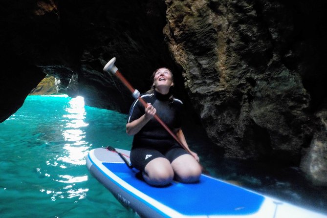 SUP Tour in Algarve Ingrina Caves w/ Snorkeling & Photos Included - Price and value for a 3-hour Algarve cave SUP adventure