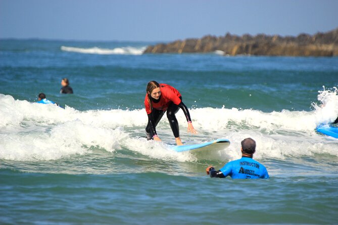 Surf lesson for all levels in Aljezur, Portugal - Small-group coaching (max 5): how you actually get feedback