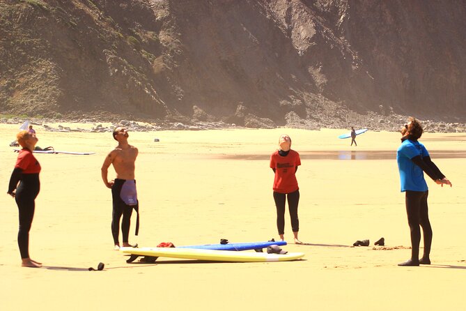 Surf lesson for all levels in Aljezur, Portugal - The meeting and setup: getting ready so you can focus on surfing