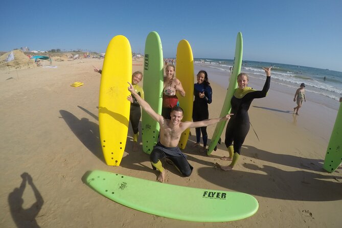 Surf School in Albufeira - When the Waves Are Small, Here is How to Think About It