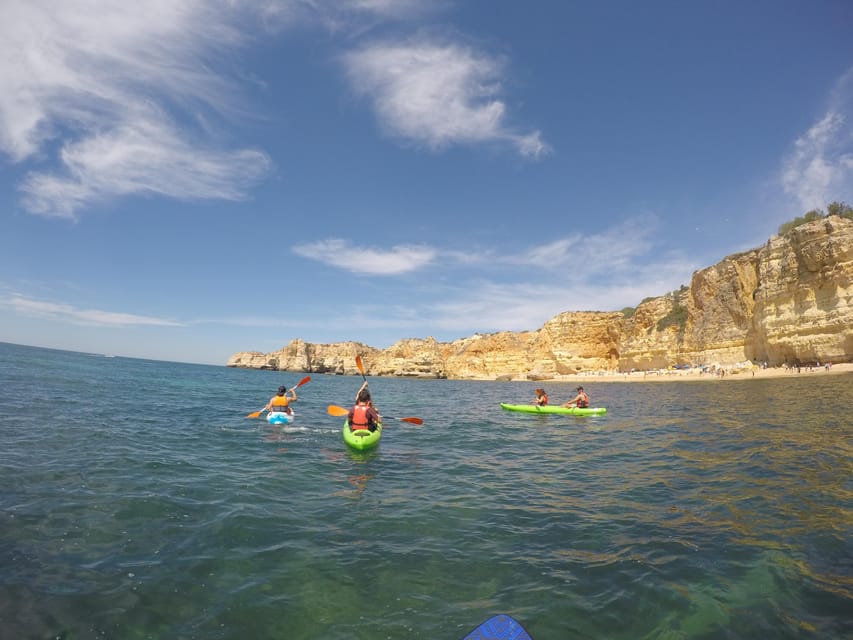 The Algarve: Benagil Cave Kayak Tour - From Praia de Benagil to the First Stops: What the Start Feels Like