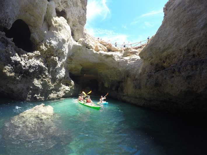 The Algarve: Benagil Cave Kayak Tour - Getting There: Meeting Near Algar Restaurant and the Busy Beach Reality