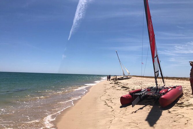 The Ria Formosa on a Small and Sporty Private Sailing Catamaran - Why a small and sporty catamaran works so well in Ria Formosa