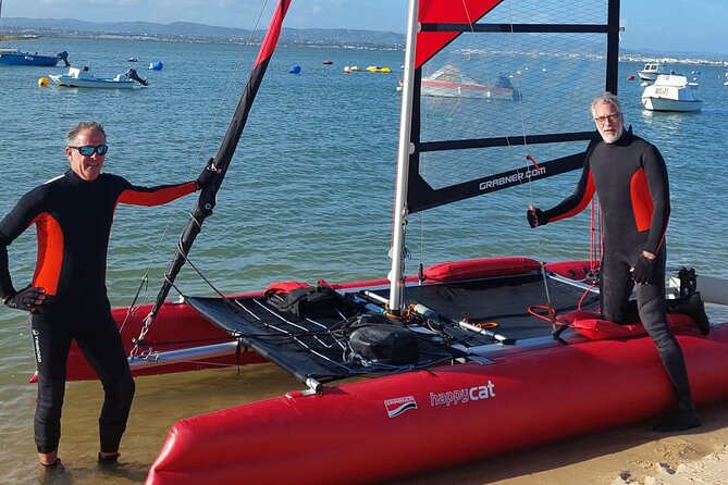 The Ria Formosa on a Small and Sporty Private Sailing Catamaran - Price and value: what $58.31 gets you for a private sailing catamaran