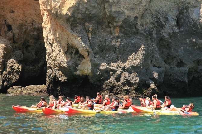 Unlock the Magic of Ponta da Piedade by Kayak – Lagos - Stop 3: Praia do Camilo, where the caves feel close