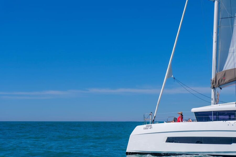 Vilamoura: Algarve Private Sunset Catamaran Charter - A private Vilamoura sunset cruise, built for calm and good views