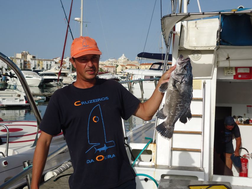 Vilamoura: Algarve Reef Fishing Boat Trip with Gear Included - How reef fishing feels: bites, bait, and the learning curve