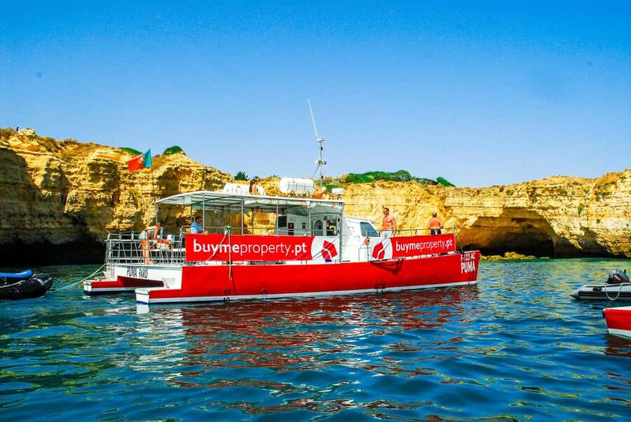 Vilamoura: Benagil Cave Boat Trip with Beach BBQ and Kayak - Kayak and paddle time: included fun, with real-world limits