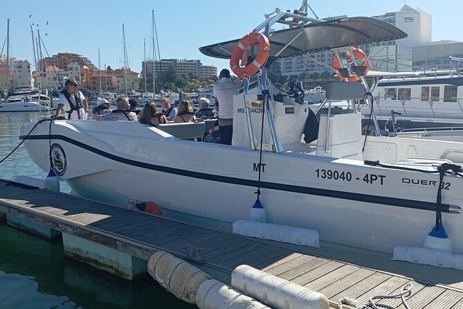 Vilamoura Tour to Benagil and the Dolphins - Praia da Falésia and Olhos de Água, the coast in color from the water