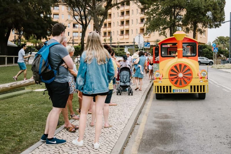 Vilamoura: Tourist Train City Tour - The audio guide: multilingual help, but volume can be a problem