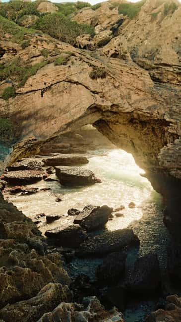 West Algarve Coastal Tour: Lagos to Sagres - Salema, a relaxed fishing village with calm water